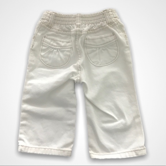 4/$20🥳 Gymboree White Straight  Leg Jeans - Picture 3 of 3